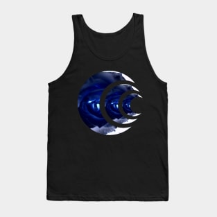 Echoed Lunar Rose Tank Top